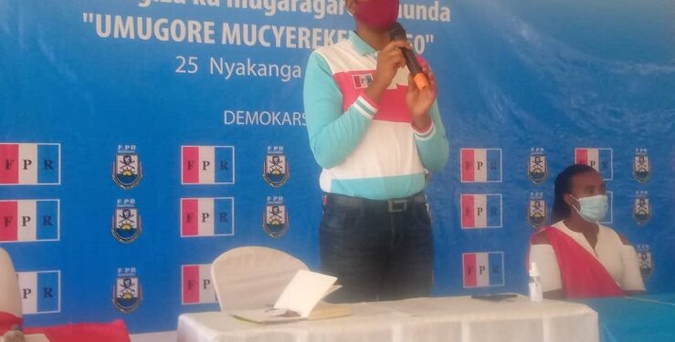 Meya Mutabazi yasabye Inzego zo hejuru za FPR-Inkotanyi kujya zibahwitura