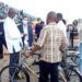 Minisitiri Busingye yahaye Abunzi amagare