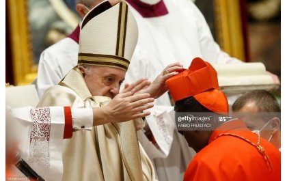 Musenyeri Kambanda yimitswe na Papa Francis nka Cardinal