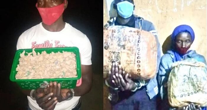 Rubavu: bamwe mu bakekwaho gukwirakwiza urumogi bafashwe
