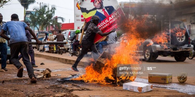 Uganda: 45 bapfiriye mu myigaragambyo