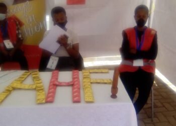 AHF Rwanda yatanze udukingirizo 7840 kubitabiriye umunsi wa mbere wa Expo 2020