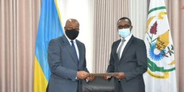 Ambasaderi mushya  w’Afurika y’Epfo mu Rwanda