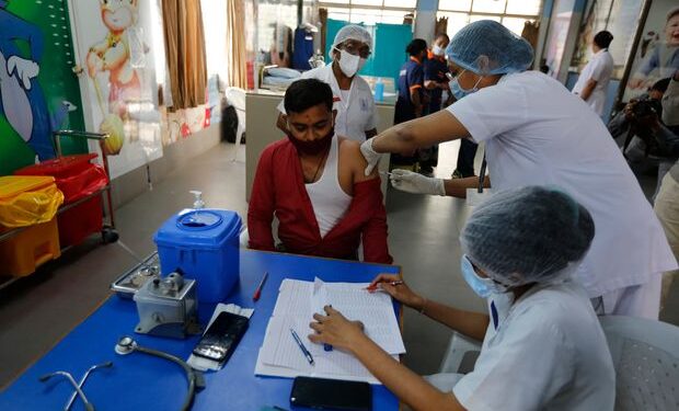 Covid-19: India vaccinates 100 million