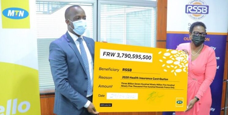 MTN Rwanda Mutuelle de Santé ya miliyari 3,7 Frw