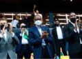 Ikipe ya Patriots BBC yimanye u Rwanda imbere ya perezida wa Repubulika y’u Rwanda Paul Kagame na Emmanuel Macron w’ubufaransa