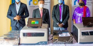 Japan donates Rwf 150m equipment COVID-19 testing to  Rwanda