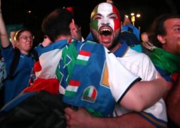 ’Ntushobora kwishima birenze ibi’ – Umufana w’Ubutaliyani nyuma yo gutsinda Ubwongereza kuri ’final’ ya Euro 2020