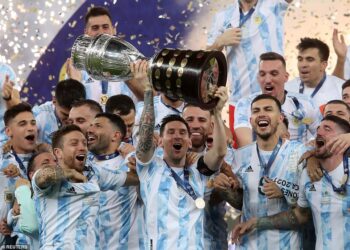 Argentine ya Lionel Messi yegukanye Copa América itsinze Brésil (Amafoto)