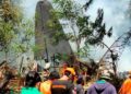 Philippines military plane crashes