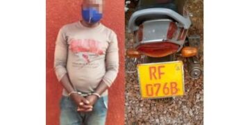 Kirehe: Polisi yaguye gitumo umugabo ukekwaho kwiba moto i Kigali yatangiye kuyikoresha ubumotari