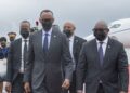 Perezida Kagame ari i Kinshasa mu nama yiga ku myitwarire ikwiriye abagabo idahohotera abagore