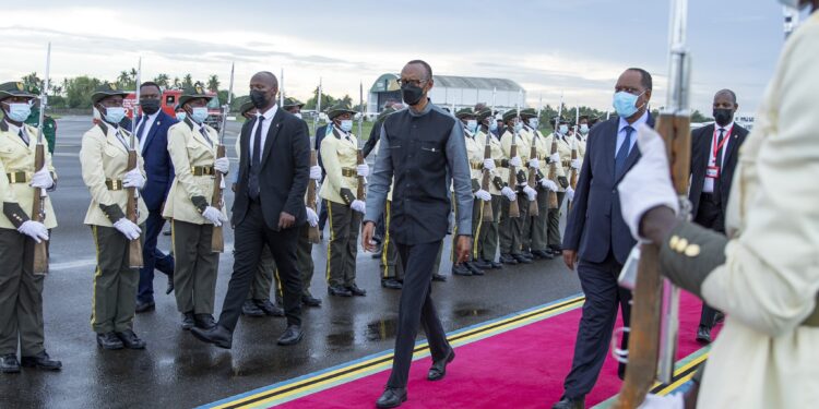 Perezida Kagame yitabiriye umunsi mukuru w’ubwigenge bwa Tanzania