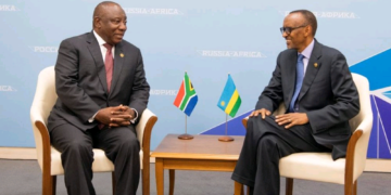 Perezida Kagame yifurije mugenzi we wa Afurika y’Epfo Ramaphosa gukira COVID-19 vuba