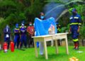 Abakozi 101 bo mu bitaro bya La Croix du Sud bahuguwe ku gukumira no kurwanya inkongi