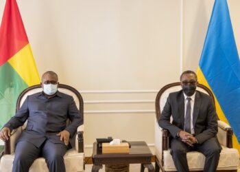 Perezida wa Guinea-Bissau Sissoco yagiriye uruzinduko mu Rwanda