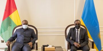 Perezida wa Guinea-Bissau Sissoco yagiriye uruzinduko mu Rwanda
