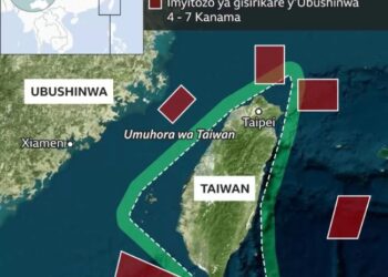 Pelosi yavuye muri Taiwan, Ubushinwa bugiye kwerekana ingufu zabwo