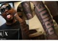 Bruce Melody yishyize ho Tatoo y’abana ifite agaciro ka hafi miliyoni