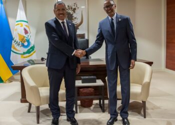 Perezida Kagame yakiriye mugenzi we wa Niger