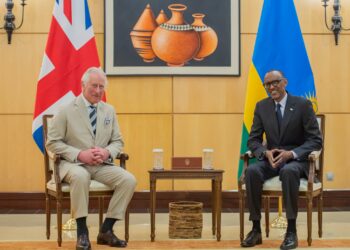 Perezida Kagame yatangaje ko yavuganye n’Umwami Charles III amwihanganisha