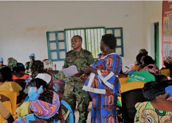 Santarafurika: Ingabo z’u Rwanda zahuguye abagore ku isuku n’isukura