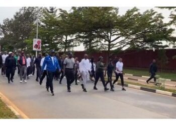 Kigali: Perezida Kagame na Gen Muhoozi bitabiriye Siporo rusange