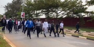 Kigali: Perezida Kagame na Gen Muhoozi bitabiriye Siporo rusange