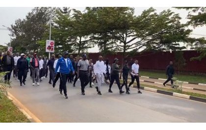 Kigali: Perezida Kagame na Gen Muhoozi bitabiriye Siporo rusange