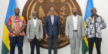 Gen Muhoozi Yasoje urugendo yagiriraga mu Rwanda