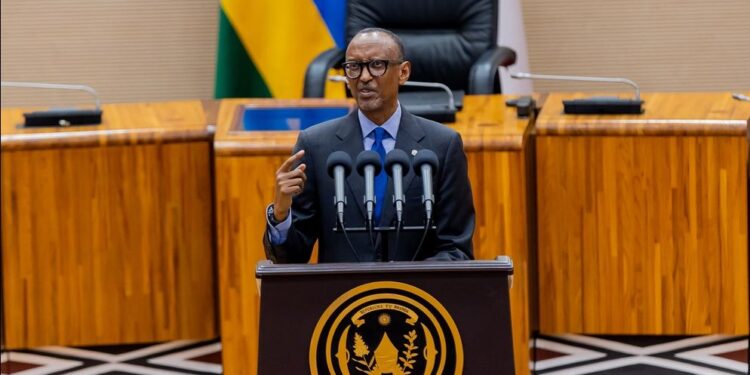 Perezida Kagame yavuze kuri Tshisekedi