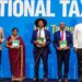 Mutangana Yohani Batisita ashimishijwe n’igihembo yahawe cyo gutanga no kwishyura neza imisoro yahariwe inzego z’ibanze