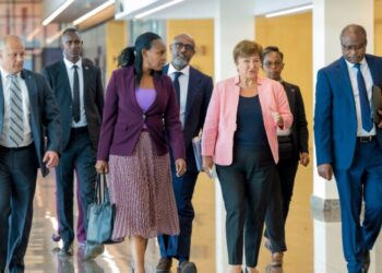 Kristalina Georgieva uyobora IMF ari mu Rwanda