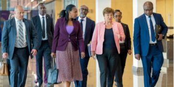 Kristalina Georgieva uyobora IMF ari mu Rwanda