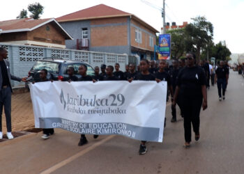 Gasabo: Groupe Scolaire Kimironko II yibutse abatutsi bazize jenoside mu Rwanda mu 1994