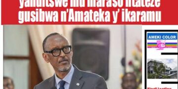 Ikinyamakuru IGISABO VOL 23 cyasohotse special Kwibohora 29