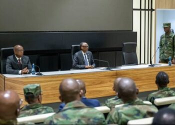 Perezida Kagame  n’inzego z’umutekano z’u Rwanda