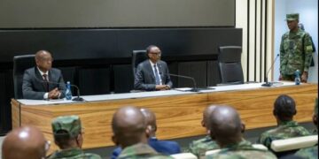 Perezida Kagame  n’inzego z’umutekano z’u Rwanda