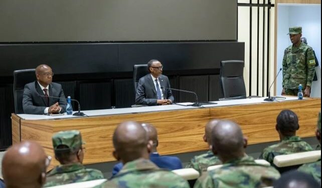 Perezida Kagame  n’inzego z’umutekano z’u Rwanda