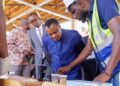 Perezida Sassou-Nguesso yasuye ishuri rikuru rya RICA riherereye mu Bugesera