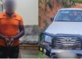 Rubavu : Umusore yafashwe ari gushakira umukiliya moteri y’imodoka yibiye Nyabugogo