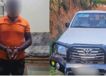 Rubavu : Umusore yafashwe ari gushakira umukiliya moteri y’imodoka yibiye Nyabugogo