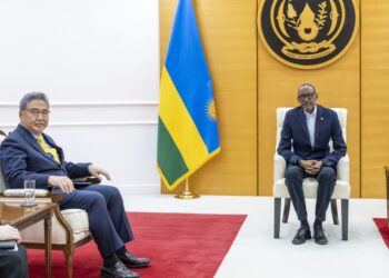 Perezida Kagame yakiriye Minisitiri w’Ububanyi n’Amahanga wa Koreya y’Epfo
