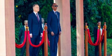 Perezida Kagame yakiriye mugenzi we wa Pologne