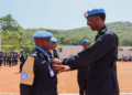 Abapolisi b’u Rwanda bari muri Centrafrique bashimiwe