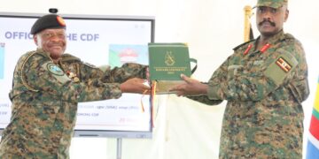 Gen Muhoozi yatangiye inshingano z’Umugaba Mukuru w’Ingabo za Uganda