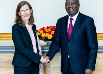 Minisitiri w’Intebe Dr. Ngirente yakiriye Madamu Heike Uta Dettmann, Ambasaderi w’Ubudage mu Rwanda