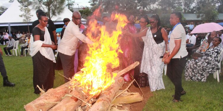 Kwibuka30: Urubyiruko rwo mu Murenge wa Nyarugunga rwahawe umukoro wo kubakira ku byagezweho rurwanya Jenoside
