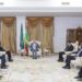 Perezida Ghazouani wa Mauritanie yinjiye mu kibazo cy’u Rwanda na RDC