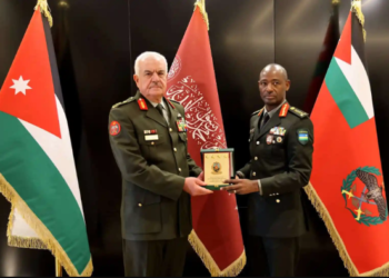 General Mubarakh Muganga yagiriye uruzinduko muri Jordan